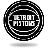 Rico Industries NBA Unisex-Adult Chrome Finished Auto Emblem 3D Sticker