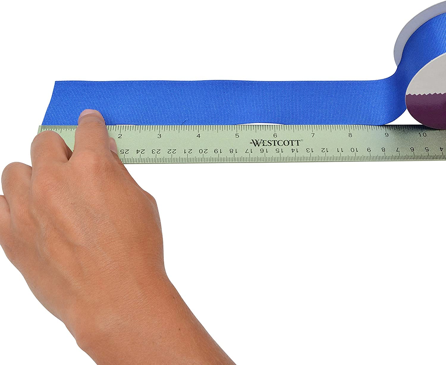 Westcott Anodized Aluminum Ruler, 12", Color Varies (14174)