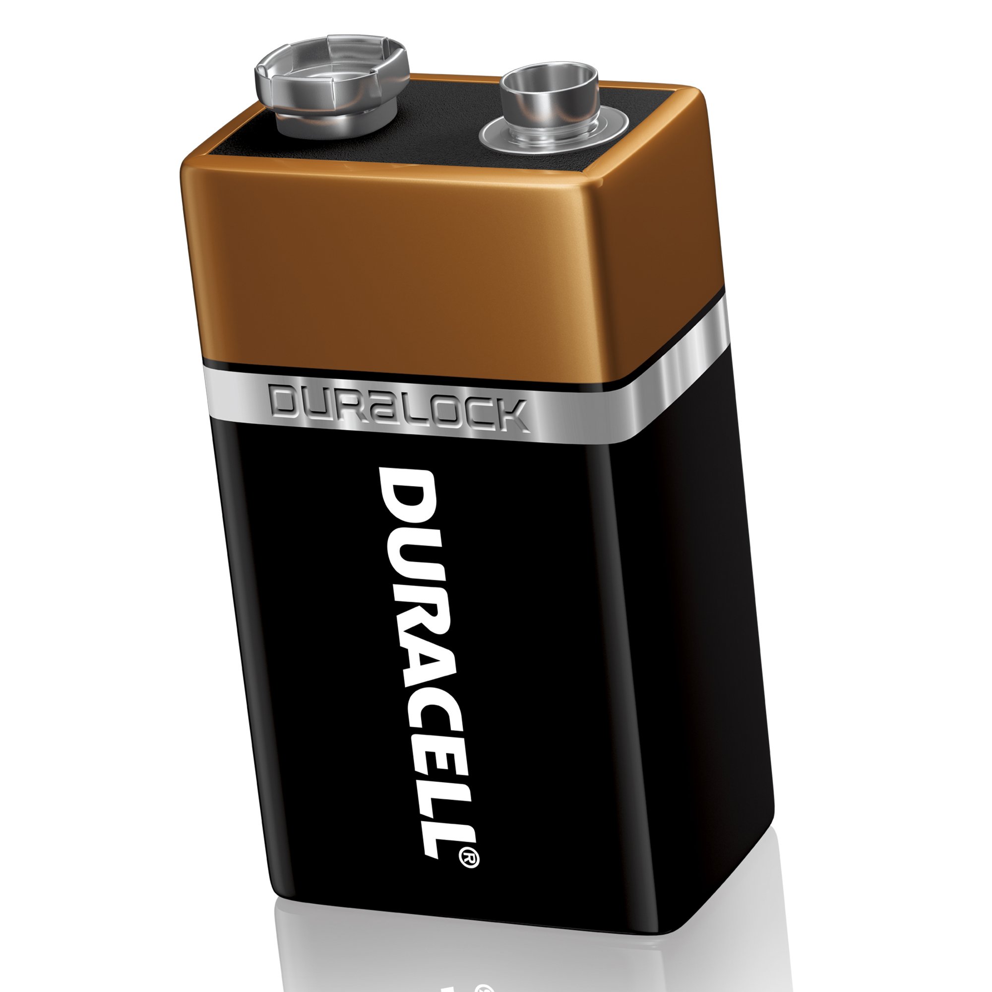 DURACELL Alkaline 9V Battery, 1 Count