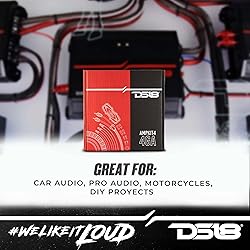 DS18 AMPKIT4 4 Gauge Amp Installation Wiring Kit