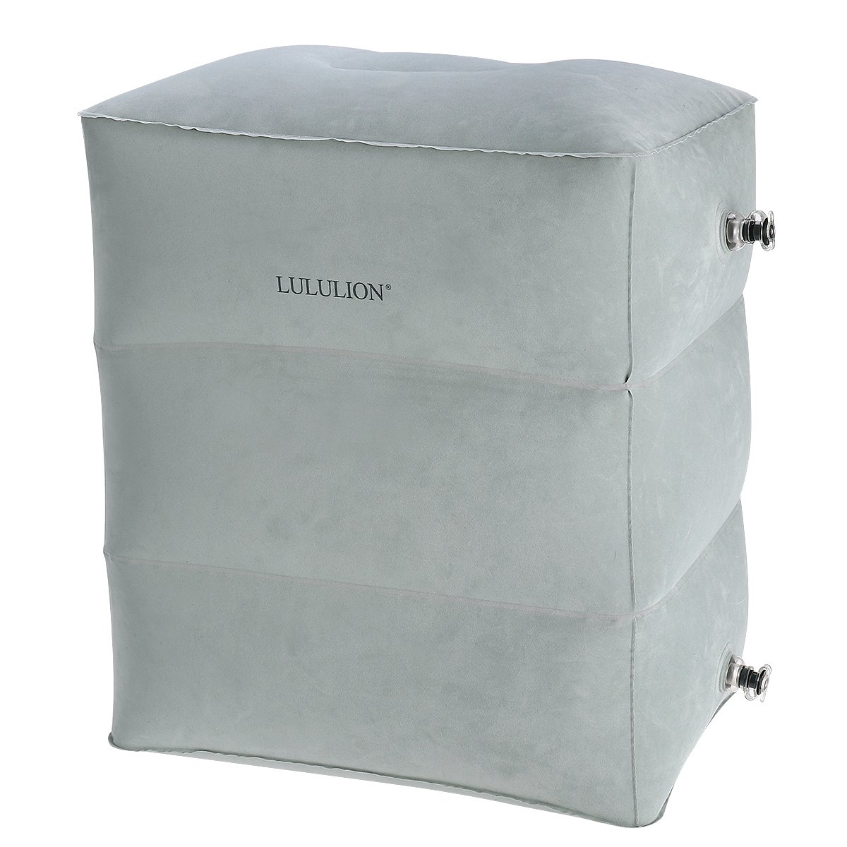 LULULION Inflatable Travel Pillow Airplane Footstool for Leg Rest