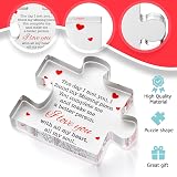 VELENTI I Love You Acrylic Puzzle Stand 3.35 x 2.76 Inches Gifts view 2