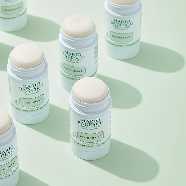 MARIO BADESCU DEODORANT INFUSED WITH SKIN-LOVING BOTANICALS | ALUMINUM AND BAKING SODA-FREE | KEEPS UNDERARMS FRESH ALL DAY | FOR DAILY USE | 2.4 FL. OZ