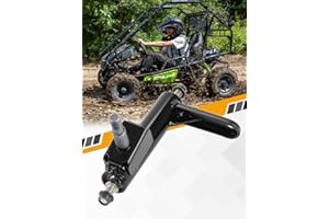 LIWEDFG LEFT Spindle Steering Knuckle compatible with For Coleman CK196-T KT194 KT196 196cc 6.5 Hp Gas Powered Go-Karts, Replacement for Off Road Racing 4-Wheeler Quad Parts steering spindle