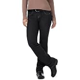 Kerrits Women's Stretch Denim Bootcut Riding Breeches | Comfy, Sweat Wicking, Multiple Pockets, Horse Riding Jeans, Silicone Grip