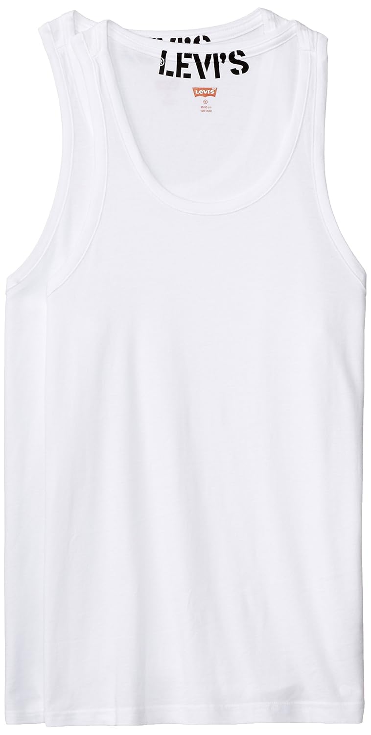 levis white vest