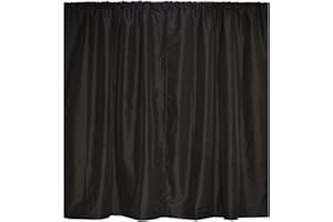Premier Drape Panel by Crowd Control Center (118"x60", Black)