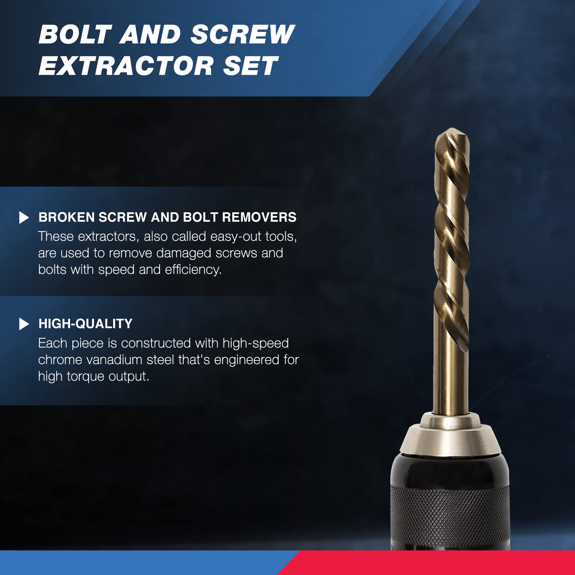 Mua NEIKO 04202A Master Screw Extractor | 55 Pieces Broken Bolt Remover ...