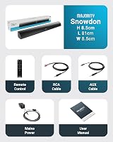 MAJORITY Snowdon Soundbar 2.1 Channel 120W Bluetooth TV Subwoofer view 7