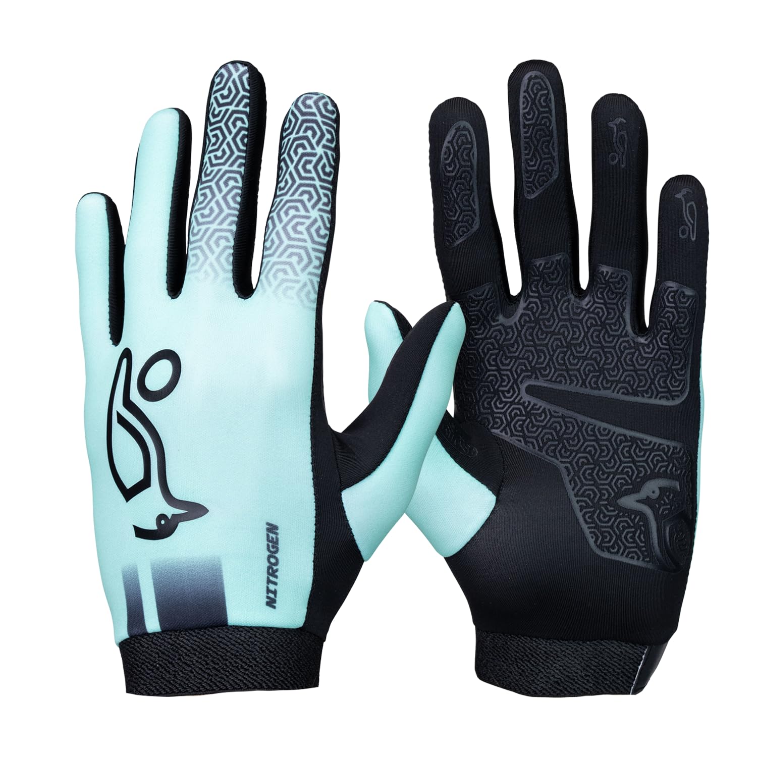 Kookaburra Nitrogen Hockey Gloves - Mint- L (Pair)