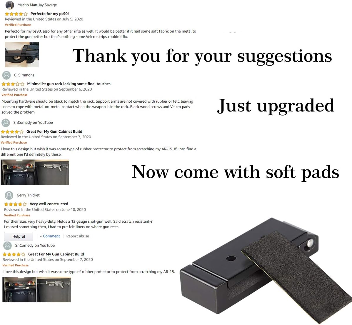 Linidi Gun Rack Wall Mount Rifle Display Storage Organization Hangers Unique Folding Rack Shotgun Hooks | Gun Safe Wall Garage | Gun Room Mounting: Sports & Outdoors