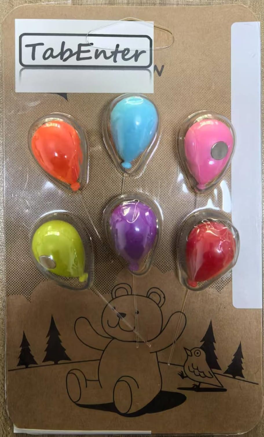 Decorative Refrigerator Magnets, Perfect Fridge Magnets for House Office Personal Use (12Pcs Balloon) — image 1