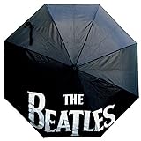 The Beatles Black Automatic Open & Close Umbrella