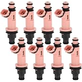 RATCHROLL Fuel Injector for Lexus GS430 4.3L 2001-2007 Flow Match Fuel Nozzle NO.23209-50030 8 Pcs