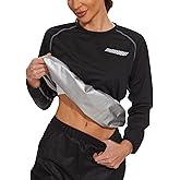 SEXYWG Sauna Suit for Women Workout Jacket Long Sleeve Tops Sweat Suits Sauna Shirt