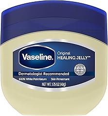 Vaseline Healing Jelly For Dry Skin and Eczema Relief Original 100% Pure Petroleum Jelly 1.75 Ounce (Pack of 1)