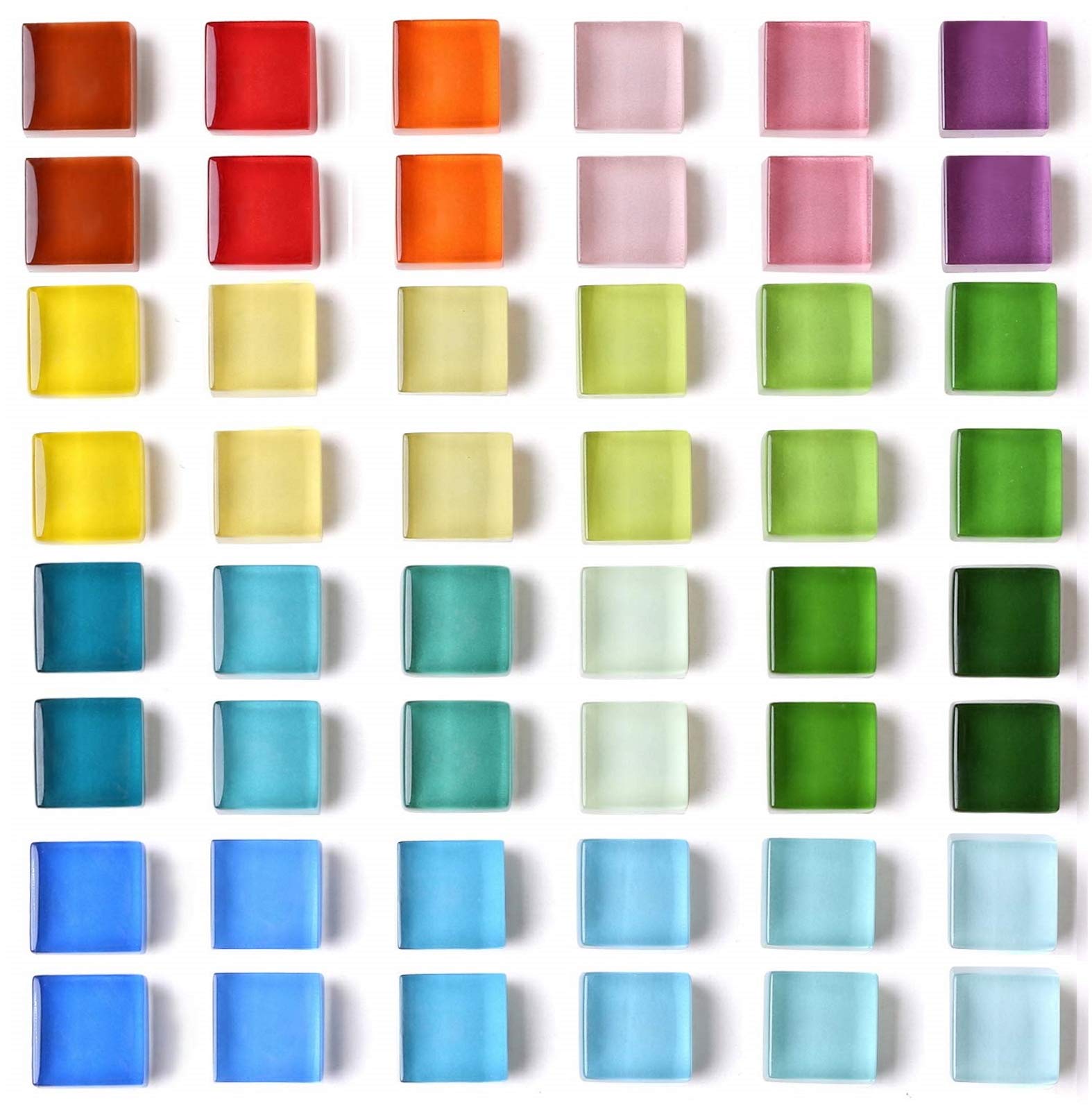Photo 1 of 48 Refrigerator Magnets Cute Fridge Magnets for Whiteboard, Locker | Colorful Magnets Glass Decorative Magnets for Office Kitchen (24 x 2)