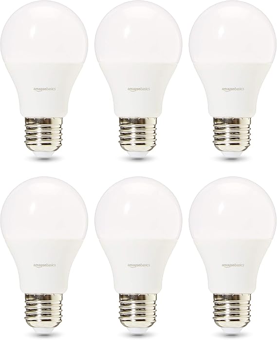 AmazonBasics Professional LED E27 Edison Screw Bulb, 60W equivalent