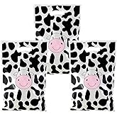Rainmae 50 Pcs Cow Print Party Favors Bags, Cute Cow Goodie Gift Bags Treat Candy Bags, Farm Animal Theme Goodie Party Gift Bags for for Baby Shower Barnyard Cowboy Cowgirl Farmhouse Themed Birthday