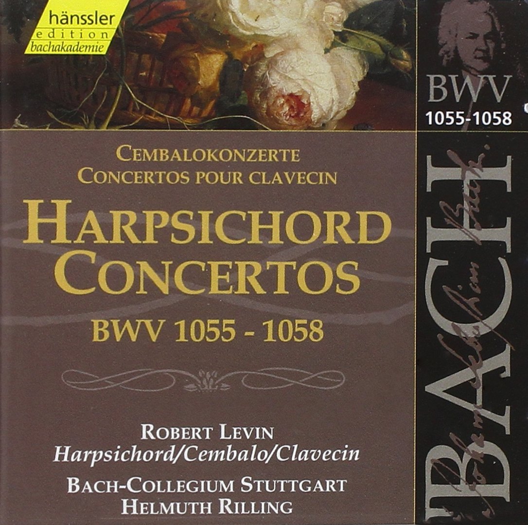 Bach: Harpsichord Concertos, BWV 1055-1058 (Edition Bachakademie Vol 128) /Levin · Rilling