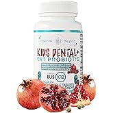 Replenish the Good Children's Dental Probiotic Chewables - Digestive & Immune Support - Oral Probiotics for Healthy Teeth and Gums, Bad Breath & ENT Support - Cherry-Pomegranate Flavor (60 Count)