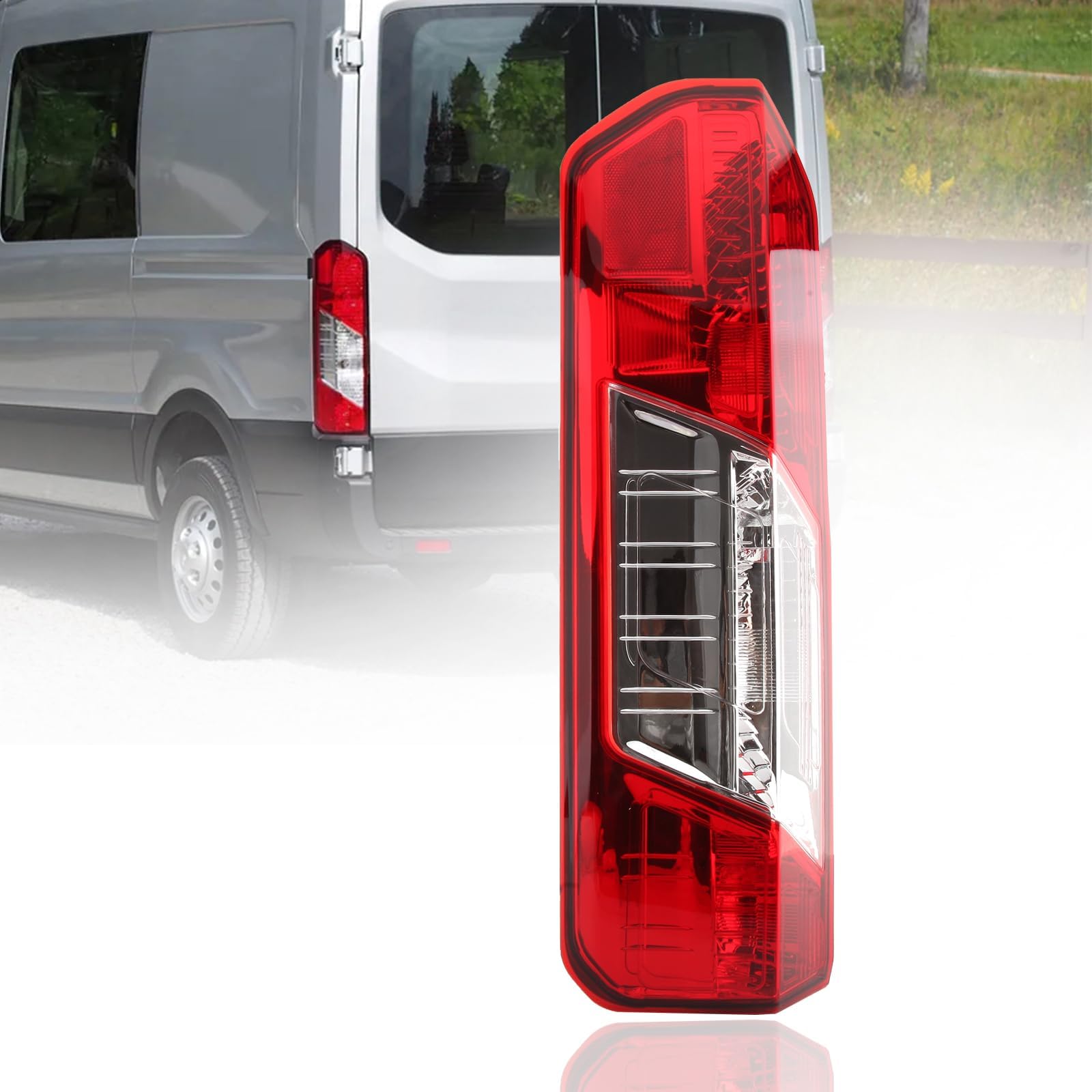 MZORANGE Left Driver Side Tail Light Assembly For Ford Transit T150 T250 T350 2015-2024