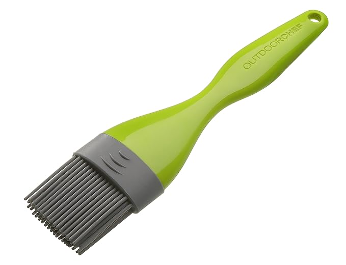 Outdoorchef Grillzubehör, Silikonpinsel, grün, 5x21,6x2 cm, 14.491.30
