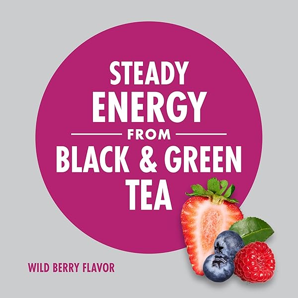V8 +ENERGY WILD BERRY JUICE ENERGY DRINK, 8 FL OZ CAN (6 PACK)