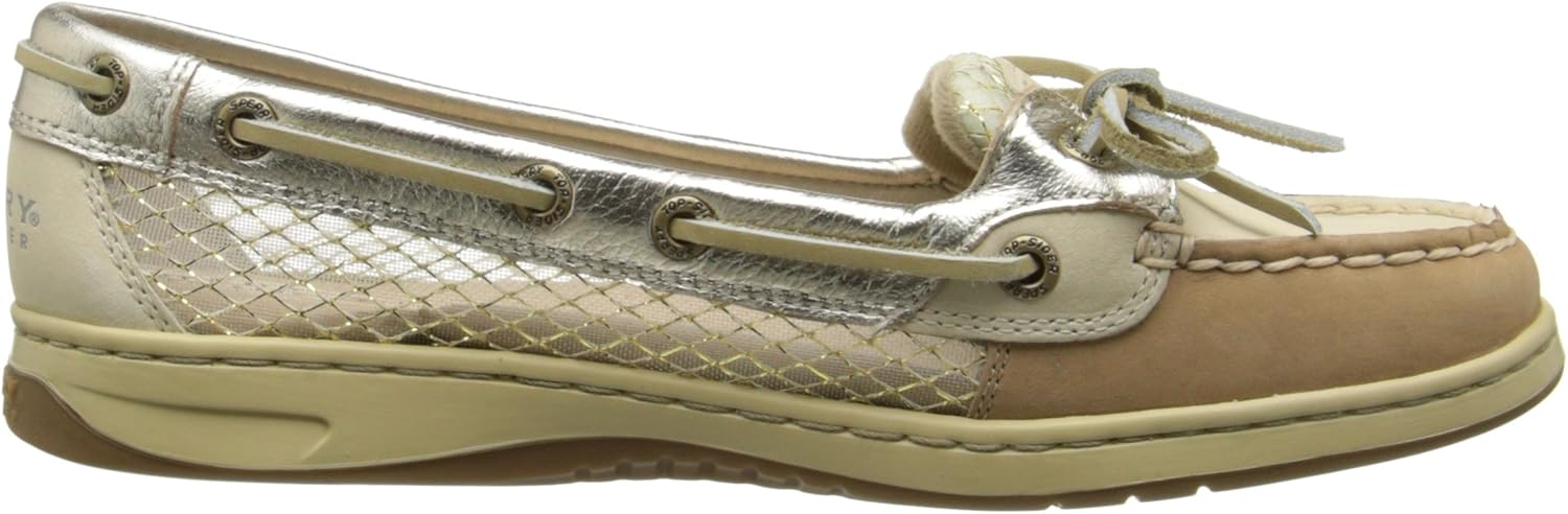 women's angelfish metallic boat shoe