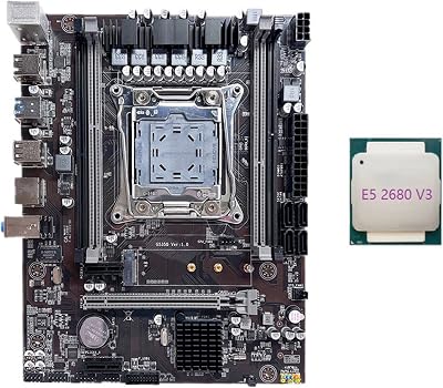 Oikabio X99 Motherboard LGA2011-3 DDR4 64GB RAM E5 2680 V3 CPU Combo