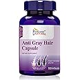 Esmond Natural: Anti Gray Hair Capsule (Supports in decreasing Gray Hair. Stimulates Healthy Hair Growth), GMP, Natural Product Assn Certified, Made in USA - 60 Capsules