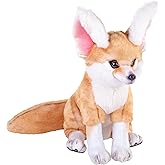 Wild Republic Artist Collection Fennec Fox, Stuffed Animal, 13 Inch, Plush Toy, Fill is Spun Recycled Water Bottles