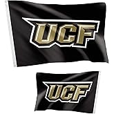 Desert Cactus University of Central Florida Flag Double Sided Knights UCF Banners 100% Polyester Indoor Outdoor 3x5 feet Flags (Double Sided - Flag 2)