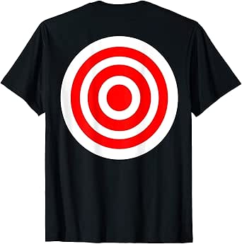 shirt with a target on it