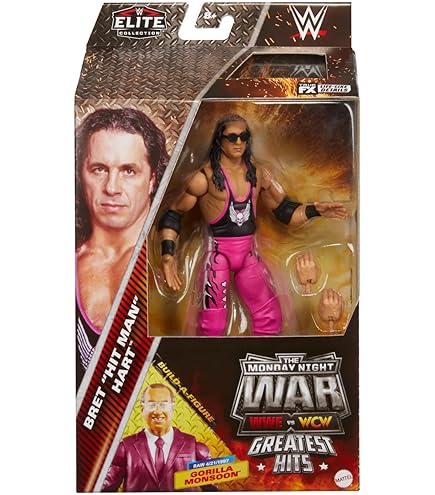 Amazon.com: WWE Ultimate Edition Bret “Hitman” Hart King of The