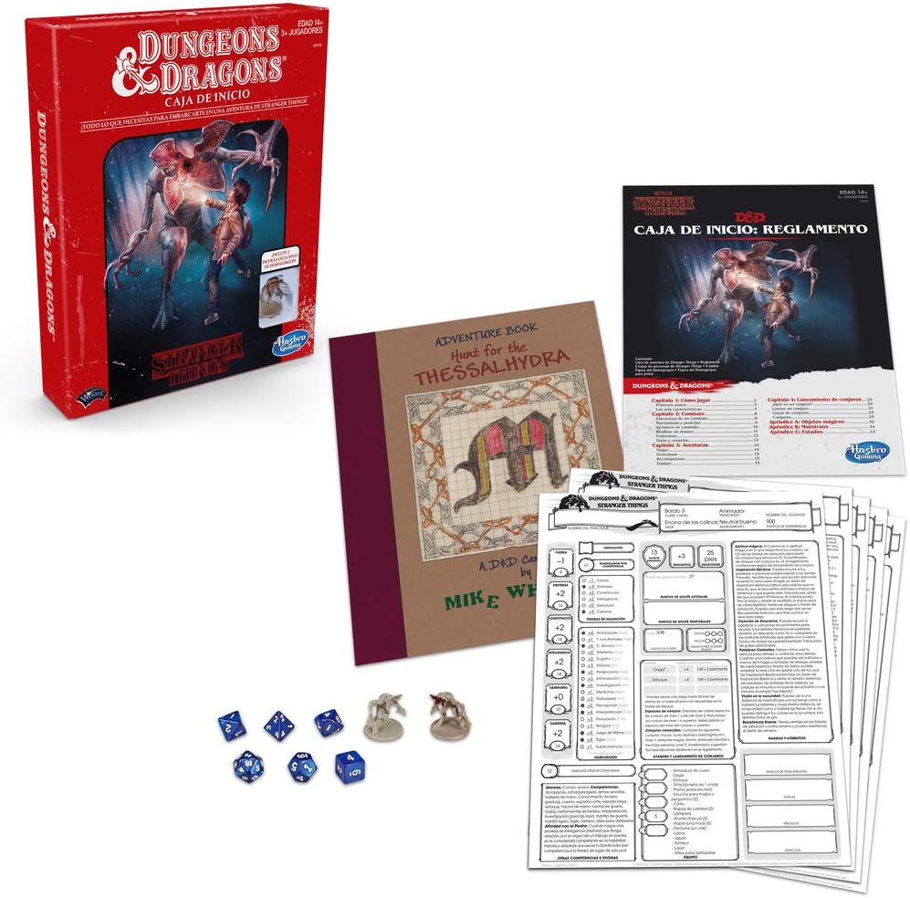 Stranger Things Dungeons and Dragons (Hasbro 5010993642595): Amazon.es: Juguetes y juegos