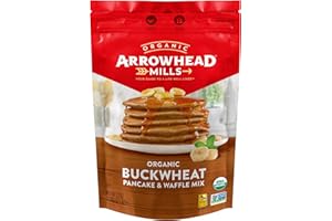 Arrowhead Mills Organic Pancake & Waffle Mix, 22oz, Buckwheat