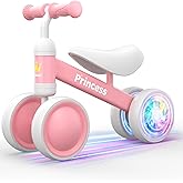Colorful Baby Balance Bike Toddler Bikes 12-36 Months Gifts for 1 Year Old Girl Bike to Train Baby from Standing to Running S