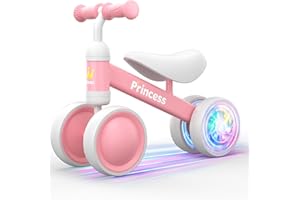 Colorful Baby Balance Bike Toddler Bikes 12-36 Months Gifts for 1 Year Old Girl Bike to Train Baby from Standing to Running S