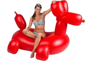 BigMouth Inc. Giant Balloon Animal Pool Float, Over 4' Wide, Fun Inflatable Floatie Tube, Blow Up Swim Ring, Outdoor Summer Pool Party Water Toy