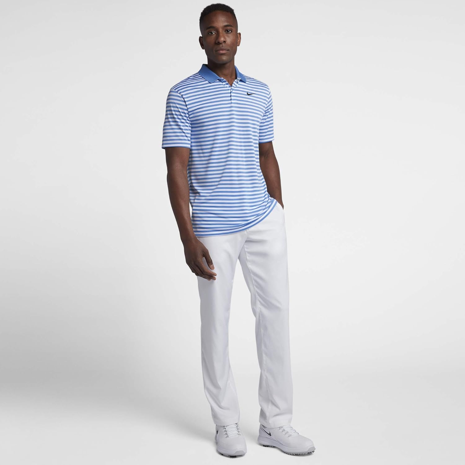 Nike Mens Dry Victory Polo Stripe Left Chest : Clothing