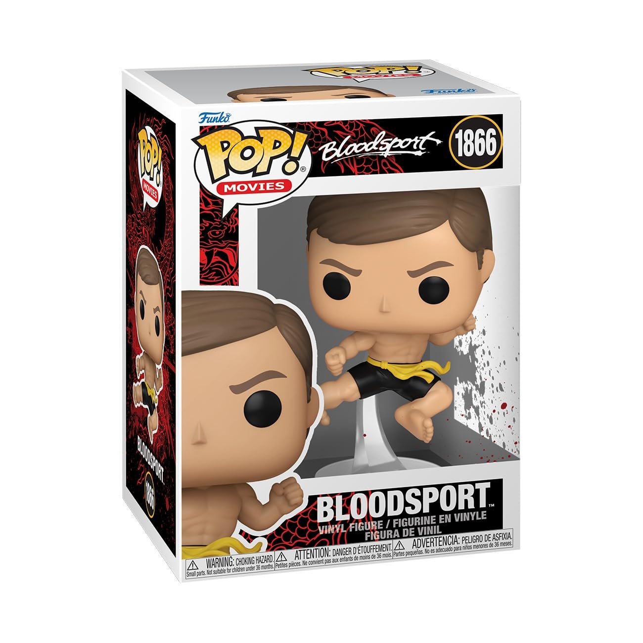 Funko POP! Movies: Bloodsport - Frank Dux - Collectable Vinyl Figure - Gift Idea - Official Merchandise - Toys for Kids & Adults - Movies Fans - Model Figure for Collectors and Display