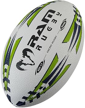 Amazon Ram Rugby マイクロトレーナー ラグビーボール サイズ2 5 ライムグリーン Ram Rugby ボール