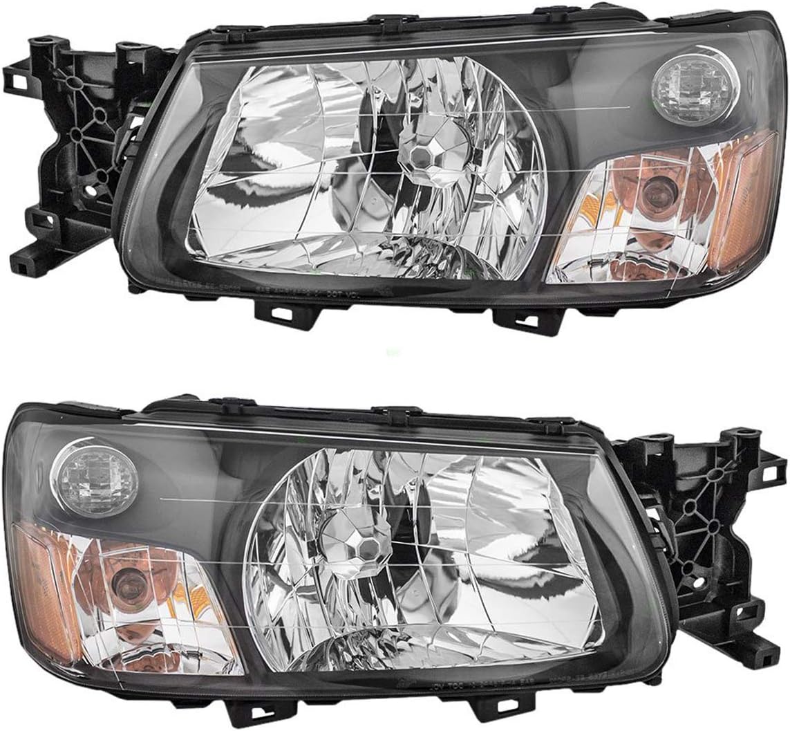Subaru Forester Replacement Headlight Assembly 1Pair by Unknown Amazon.co.uk Car & Motorbike