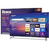 Roku Smart TV 2025 – 65-Inch Select Series, 4K HDR TV – RokuTV with Enhanced Voice Remote – Flat Screen LED Television with W