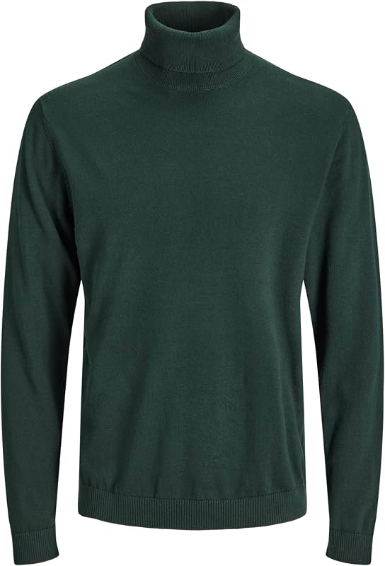 Male Jjebasic Knit Roll Neck Noos Scarab L