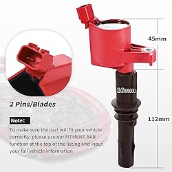 Pindex 8 Pack DG521 Ignition Coil Compatible with