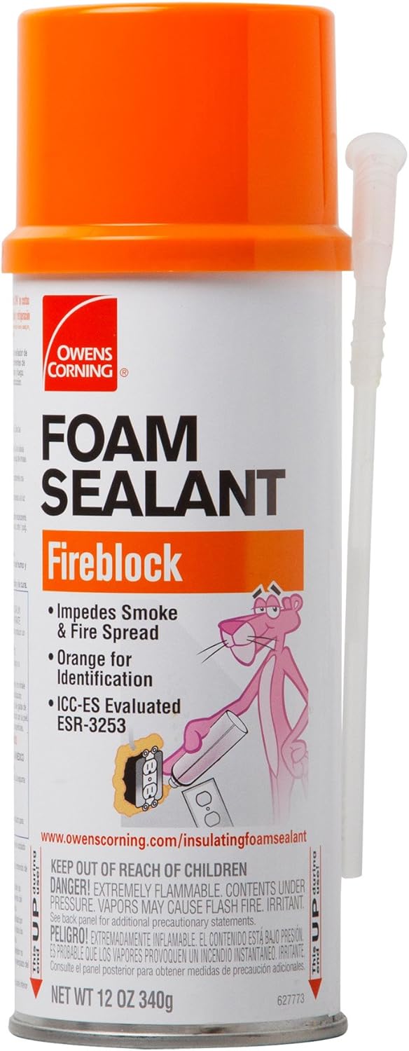 OwensCorning 627773 Fireblock Insulating Foam Sealant, General Purpose