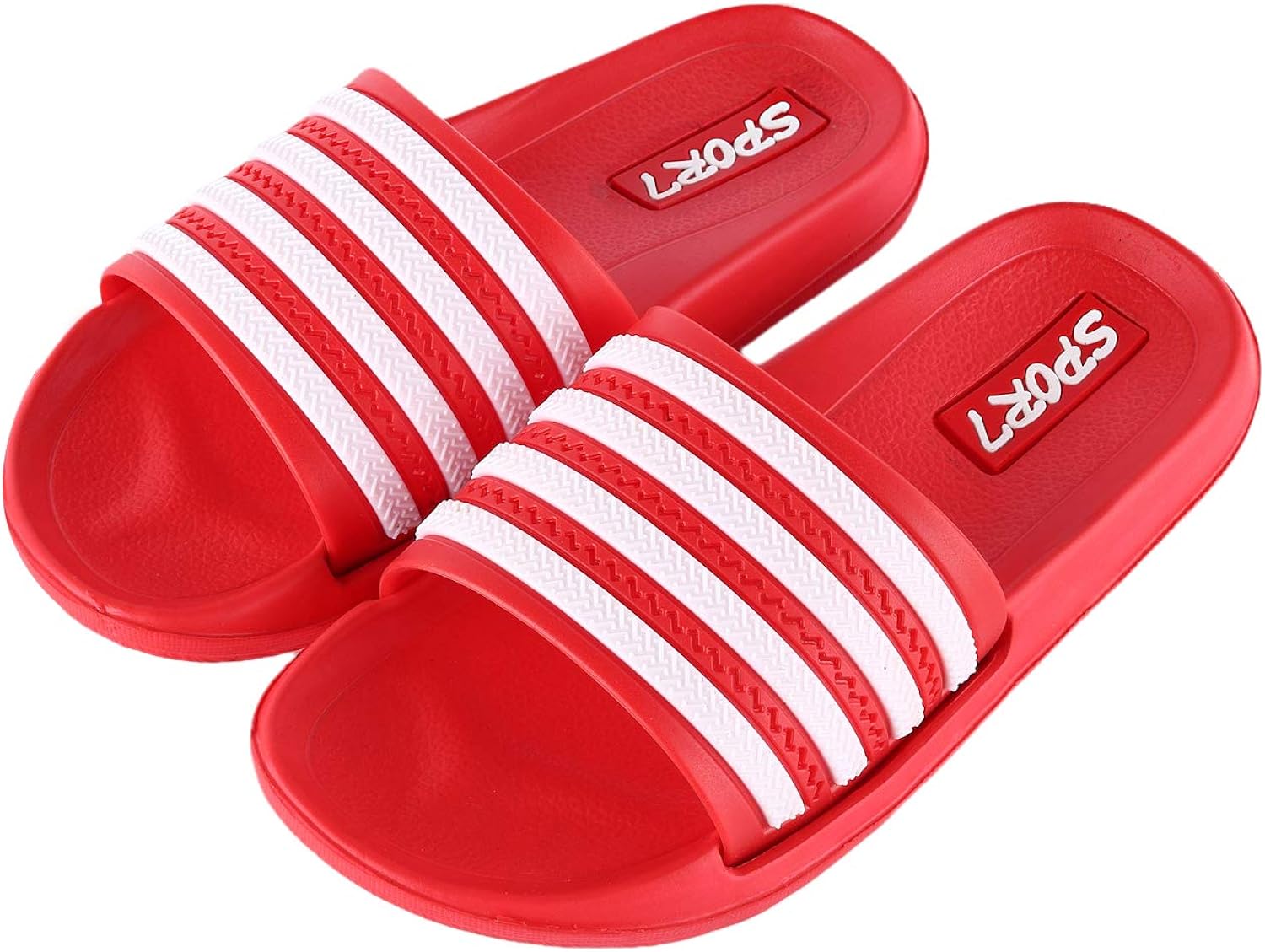 Kids Lightweight Slide Sandals Wearproof Slip on Sandals Shoes for