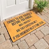 Funny Welcome Doormat with Rubber Back 18